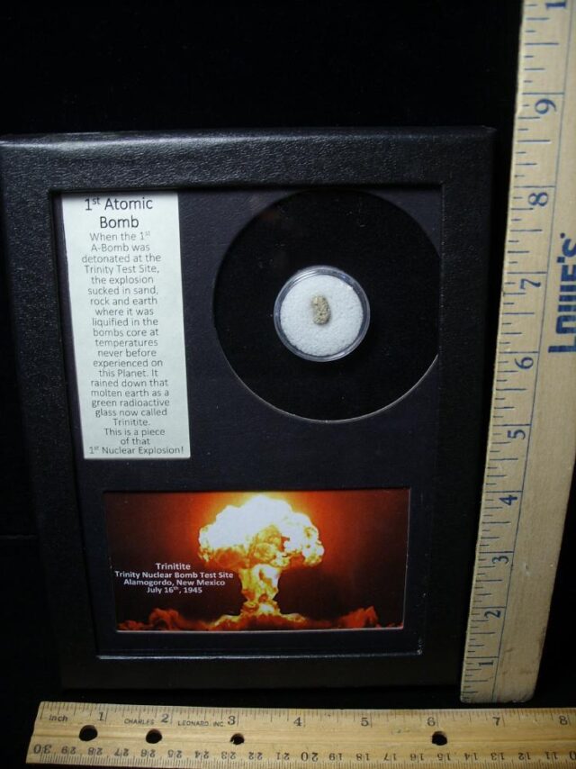 Atomic Bomb Trinitite Sample (082723j)