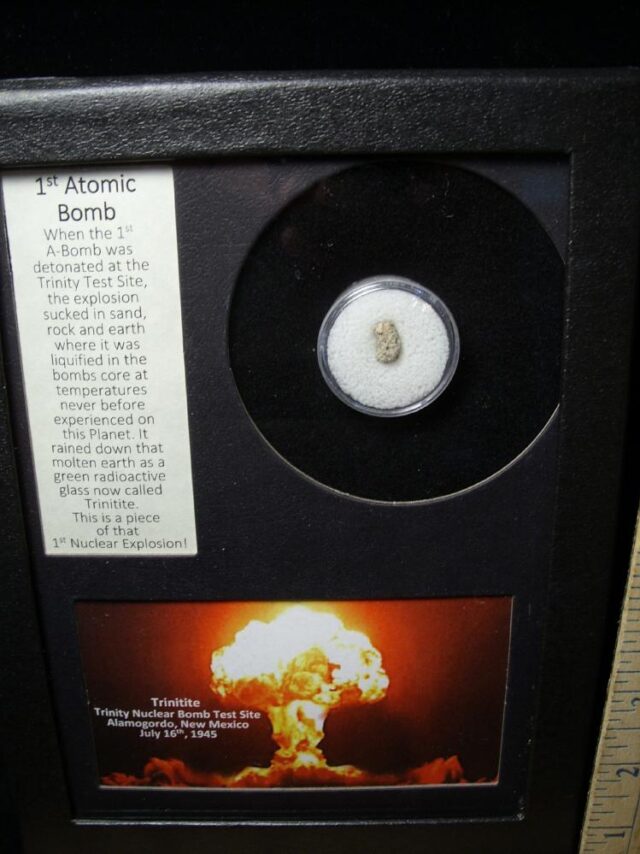 Atomic Bomb Trinitite Sample (082723j) - Image 2