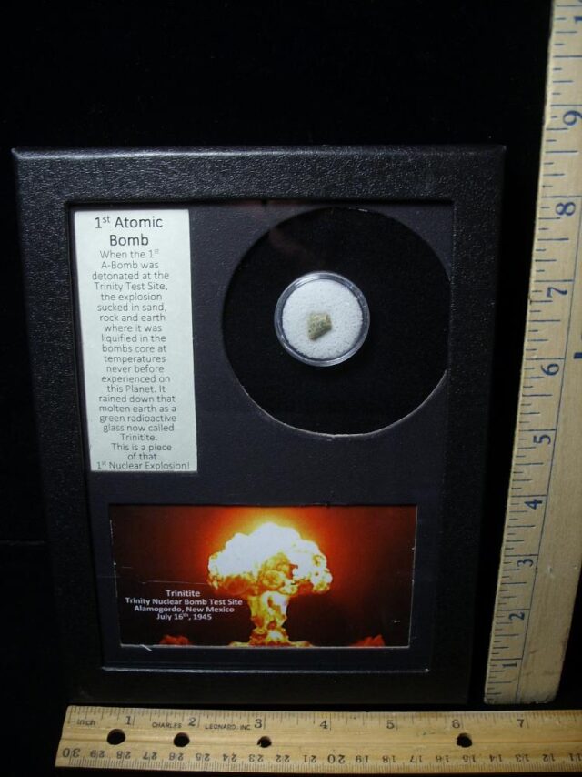 Atomic Bomb Trinitite Sample (082723k)