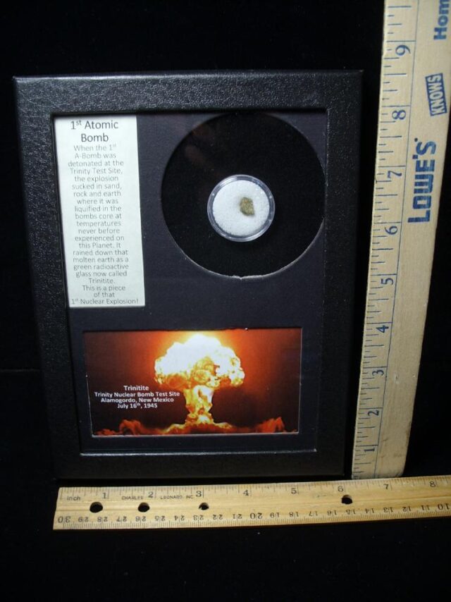 Atomic Bomb Trinitite Sample (082723p)