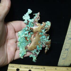 Splash Copper Specimen (102023g)