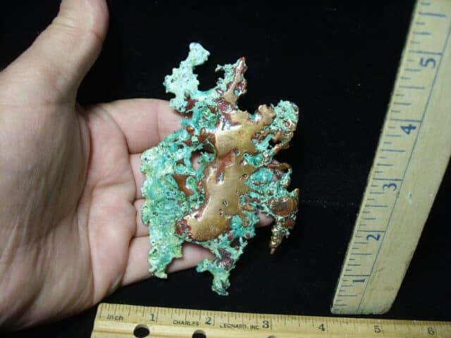 Splash Copper Specimen (102023g)