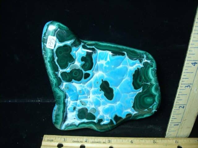 Beautiful  Polished Malachite & Chrysocolla  Specimen (020924a) - Image 2