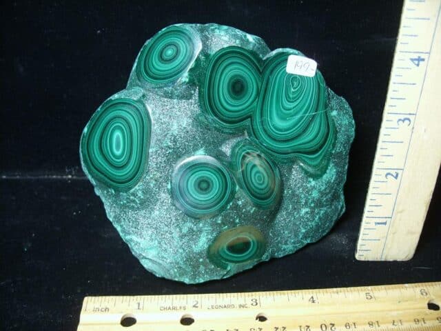 Beautiful  Polished Malachite Specimen (020924b)