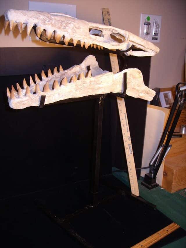 Mosasaur Skull with Teeth (022924y),,,,ON HOLD for RS,,,03/16/24 - Image 7