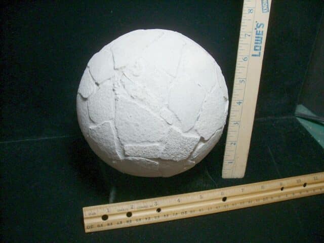 Reconstructed Whole Saltasaurus Dinosaur Egg   (088024a)) - Image 3